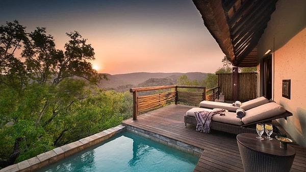 5. Güney Afrika'daki 'Phinda Forest Lodge'