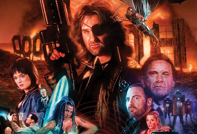 5. 'Escape from L.A.' filminde 2013 yılında meydana gelen bir deprem yüzünden Los Angeles, Kaliforniya'dan ayrılıp devasa bir adaya dönüşüyordu.