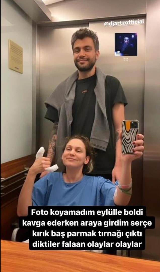Ameliyata giren ve sonrasında 2 gün hastanede kalan ünlü oyuncu sağ salim taburcu olmuş.