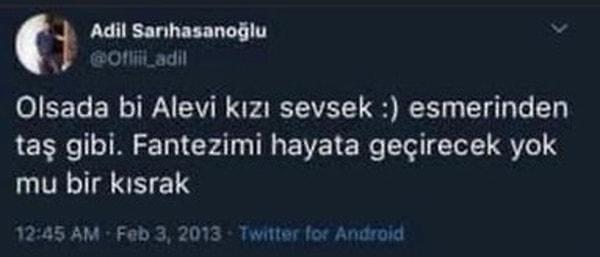 Sarıhasanoğlu'nun skandal paylaşımları şöyle: