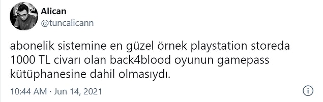 13. Bakın arkadaşlar, normalde yalnızca tek bir oyun için 1000 TL'den bahsediyoruz. BİN TL.