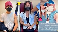 Koronavirüs Aşısı Olurken Çektikleri Fotoğrafları Farkındalık Yaratmak Adına Paylaşan 19 Ünlü İsim