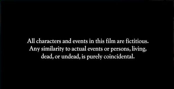 37. Londra'da Bir Amerikan Kurt Adamı (1981) filmindeki kapanış jeneriği ve film sonu uyarısı diğer filmlerinkine göre oldukça değişik bir bakış açısına sahip.
