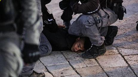İsrail Polisinden Filistinlilere Müdahale