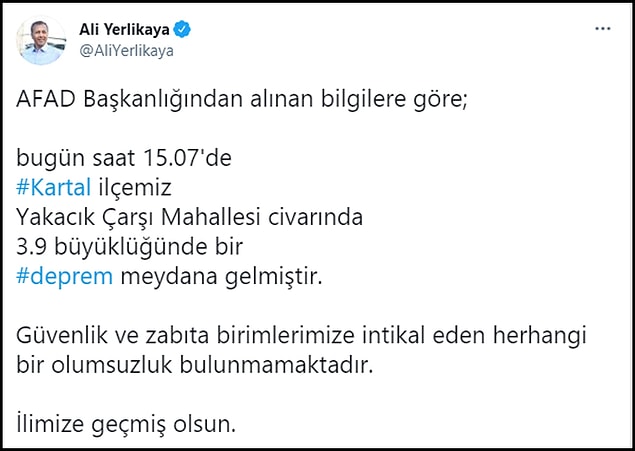 İstanbul Valisi: Herhangi bir olumsuzluk yok