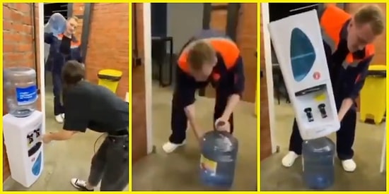 Damacanayı Sebile Bir Türlü Oturtamayan Adamın Zor ve Eğlenceli Anları