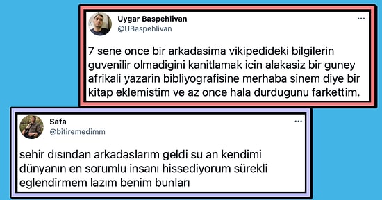 Vikipedi'nin Güvenirliğinden Görümcelik Makamına Twitter'da Günün Viral Olan Paylaşımları