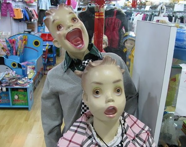 5. Манекены в детском отделении