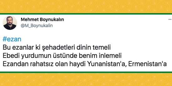 Eski Baş İmam Mehmet Boynukalın'ın Ezandan Rahatsız Olanlarla İlgili Yaptığı Gereksiz Paylaşım Tepki Çekti