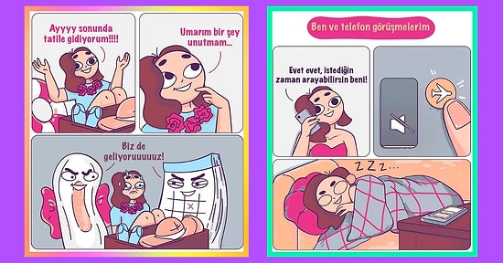 Görünce Her Kadının 'Ben Çizsem Bu Kadar Olurdu' Diyeceği Tespitlerle Dolu Birbirinden Yaratıcı 17 Karikatür