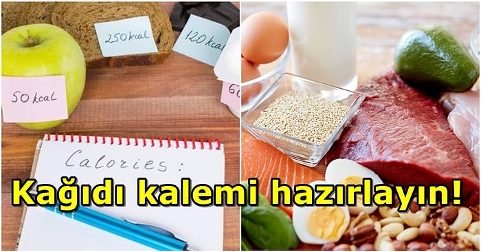 Bu Sefer Sayılarla Zayıflıyoruz! Kalori Açığı Nedir? Kalori Açığı Yaratarak Nasıl Kilo Verilir?