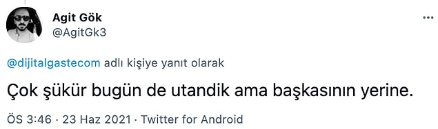 Sosyal medyada gelen tepkiler ise şöyleydi...