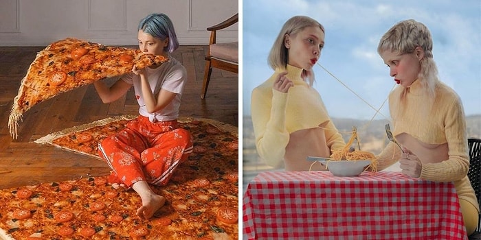 Русская девочка набрала 4,5 миллиона подписчиков в Instagram благодаря своим необычным фото-манипуляциям (20 фото)