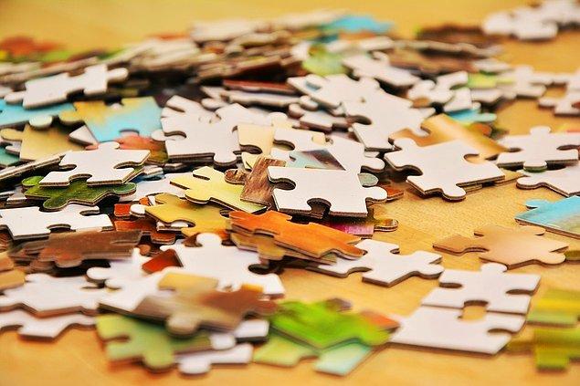 8. Kafanı dağıtacak bir puzzle yapmaya başlayabilirsin...