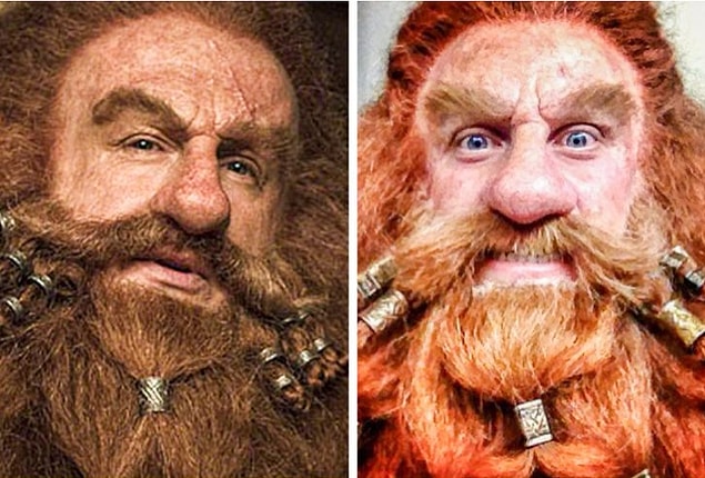 17. Jacob Tomuri tabii ki sadece Tom Hardy ile çalışmadı. Ayrıca "The Hobbit" filminde görkemli bir cüceydi.