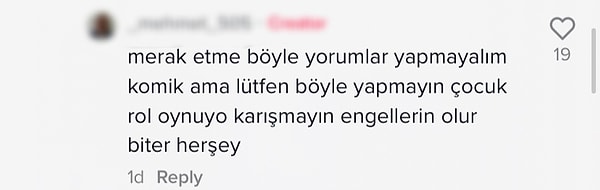 Videoyu yayınlayan kişinin ise açıklaması şu şekilde 👇 Sizi hiç mi rahatsız etmedi video, engelleyip geçince ses çıkarmayınca ne olacak? Tahmin bile edemiyorum!