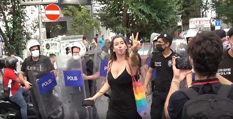 Onur Yürüyüşü'nde Türklere Gözaltı Yapılırken Alman Kadın, Polislerin Önünde Dans Ederek Yürüdü
