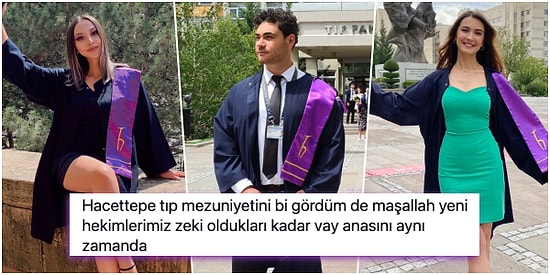 Hacettepe Tıp Fakültesi'nden Mezun Olan Öğrencilere Gelen Birbirinden Komik Yorumlar