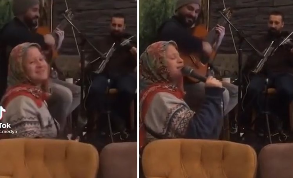Kafede Mendil Satan Kadına Mikrofon Verilmesiyle Yaşanan Muhteşem Olay