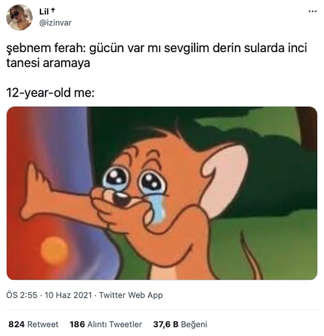 5. Sözleri tam anlamadan bu hale gelmek...