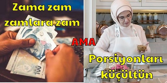 Son 6 Saatte Vatandaşın Ensesine Kene Gibi Yapışan Zamlar ve Emine Erdoğan'ın Muhteşem Tasarruf Önerisi