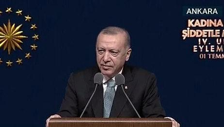 Erdoğan: 'Kadına Şiddetle Mücadelemiz Bu Sözleşmeden Çekilmekle Bitmez'