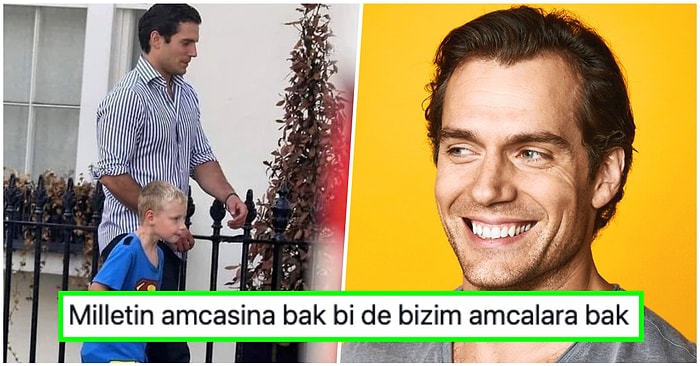 Sen Muhteşem Bir Amcasın! Süpermen Edasıyla Yeğeninin Gittiği Okulu Basan Henry Cavill’e Yine Düştük