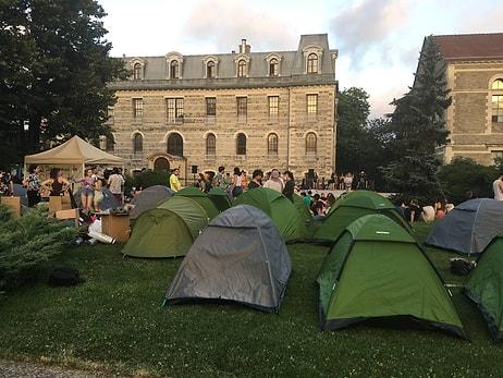 Boğaziçili Öğrenciler Çadır Nöbetine Başladı: #GitmiyoruzKalıyoruz