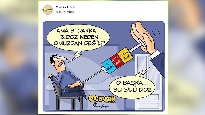 İktidarın Sıkı Destekçilerinden Misvak, Paylaştığı Zam Karikatürü İle Herkesi Şaşırttı