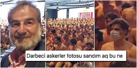 Best Model Türkiye'nin Final Elemelerinde Erkeklerin Slip Mayoyla Yerde Çömdüğü Aşırı İlginç Görüntüler