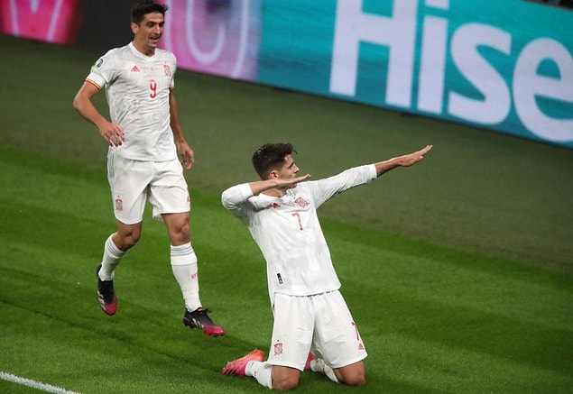 80. dakikada Morata ile oldu ve mücadelenin normal süresi 1-1 beraberlikle tamamlandı. Uzatmaya iden maçta her iki takımda skoru değiştirecek golü bulamayınca finale kalacak takımı penaltı atışları belirledi.