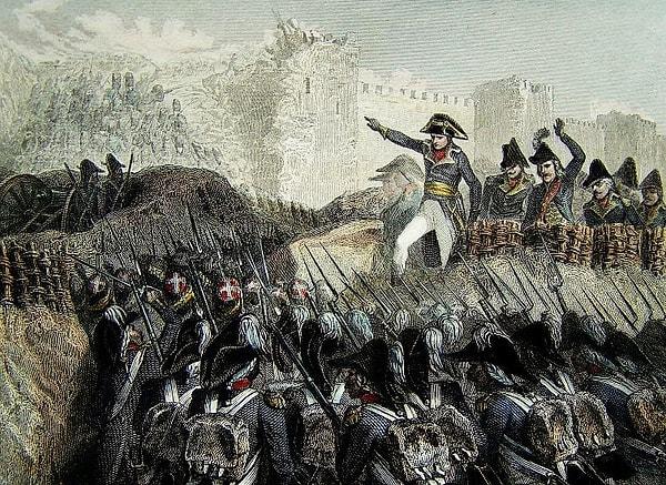 Napolyon, 1798 yılında kimsenin beklemediği bir anda sefere çıkarak Kuzey Mısır'a tamamen egemen olmuştu.