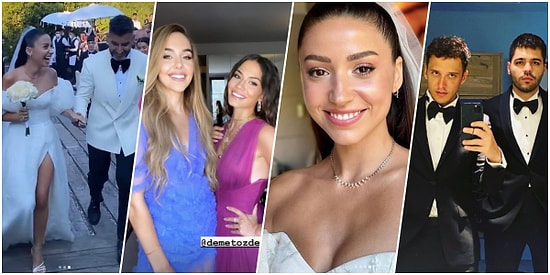 Şarkıcı Zeynep Bastık ile Sevgilisi Tolga Akış Ünlülerin Akın Ettiği Eğlenceli Bir Nikahla Dünyaevine Girdi