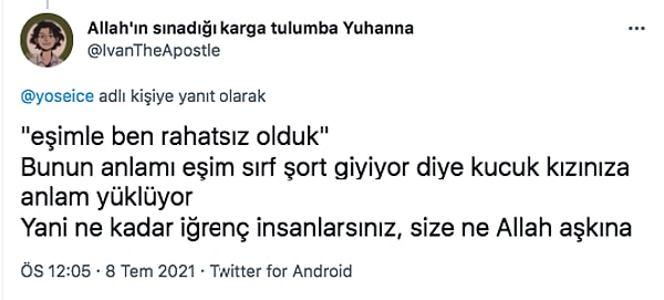 Bu mesajın ardından sosyal medyada tepkiler gecikmedi.