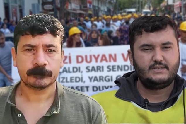 Bağımsız Maden İşçileri Sendikası Genel Başkanı Tahir Çetin ve Ali Faik İlter, tam 15 yıl boyunca sadece hakları olan kıdem, ihbar tazminatları ve ücret alacakları için mücadele ediyorlardı. Hayatlarını bir kenara bırakıp ailelerini yanlarına katıp oradan oraya ter akıtmışlardı.