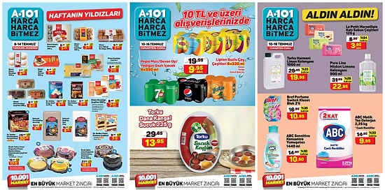 10 Temmuz 2021 A101 Haftanın Yıldızları Kataloğu