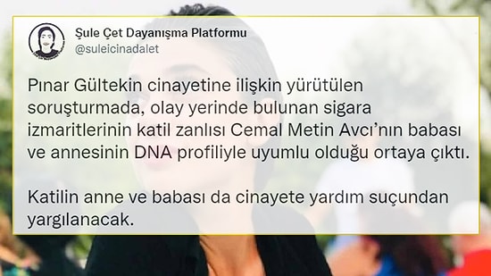 Pınar Gültekin Cinayeti: Cemal Metin Avcı'nın Yakınları da Yargılanacak