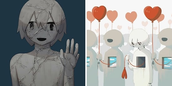 20 сильных картинок от японского художника, которые заставят вас задуматься