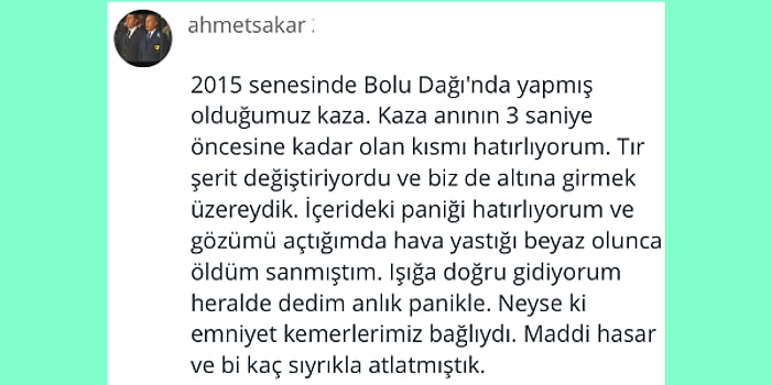 Ölüme En Çok Yaklaştıkları Anları Bizlerle Paylaşarak Tüylerimizi Diken Diken Yapan Kişiler