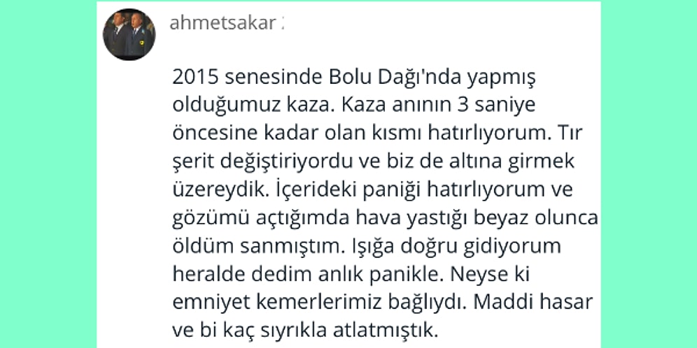 Ölüme En Çok Yaklaştıkları Anları Bizlerle Paylaşarak Tüylerimizi Diken Diken Yapan Kişiler