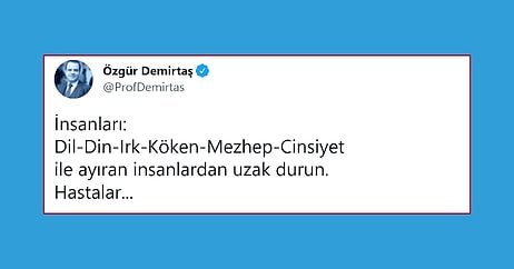 Sosyal Medyanın Ünlü Profesörlerinden Özgür Demirtaş'ın Bugüne Kadar Gündem Olan 20 Tweeti