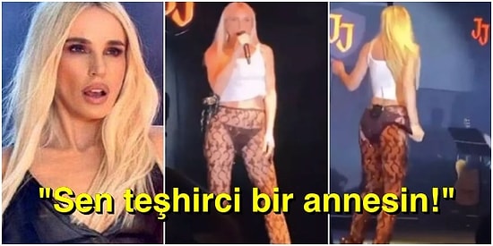 Gülşen'in İç Çamaşırlı Transparan Sahne Kıyafetine Anneliği Üzerinden Yapılan Korkunç Eleştiriler