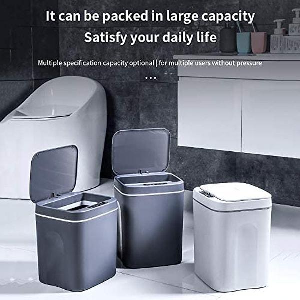 15. Chenhx marka akıllı ve endüksiyonlu dokunmatik çöp kutusu...