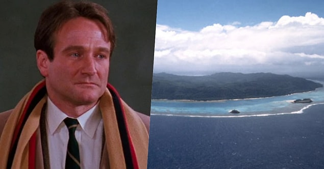 8. Hem oyunculuğu hem de kişiliğiyle akıllara kazanan isimlerden biri olmayı başarmış Robin Williams'ın Kanada'nın British Columbia bölgesinde bir adası varmış.