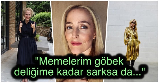 'Sex Education'ın Sevilen Oyuncusu Gillian Anderson, Sütyen Kullanımıyla İlgili Samimi Açıklamalarda Bulundu
