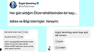 Kendisine Gelen Tehdit Mesajlarını İfşa Eden Özgür Demirtaş'a Destek Yağdı