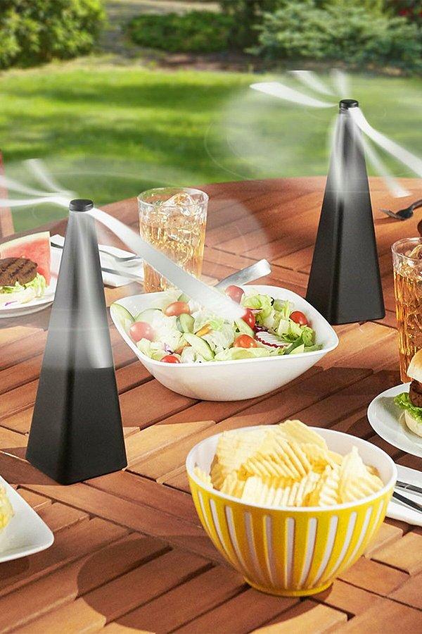 5. Piknik mevsimi başladığına göre masanızı uçan sineklerden korumak için ideal bir çözüm.