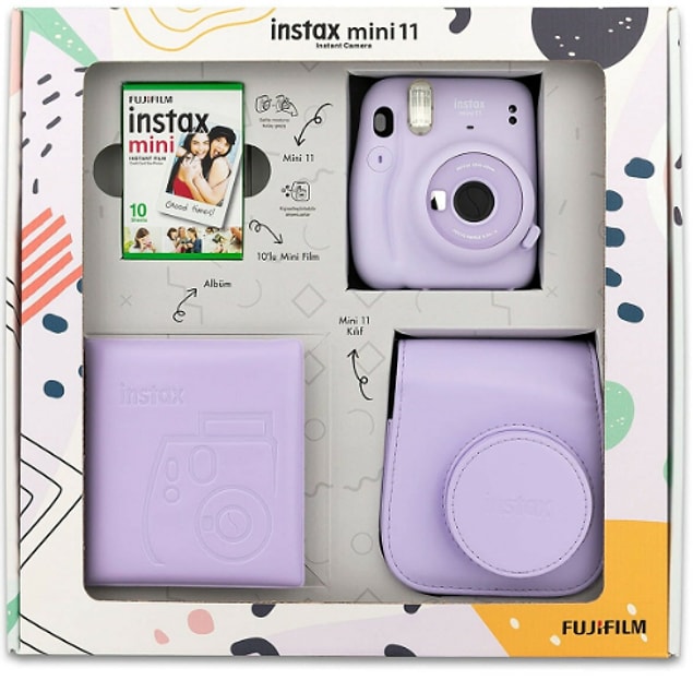 9. Fotoğraflarınızı anında elinizde küçük baskılar olarak istiyorsanız: Fujifilm Instax Mini 11