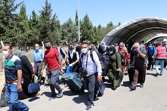 21 Bin 500 Suriyeli Bayram İçin Ülkesine Gitti