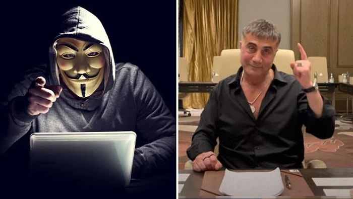 Ünlü Hacker Grubu Anonymous'tan Sedat Peker'e Ağır Sözler! Yürü Git, Faşist...